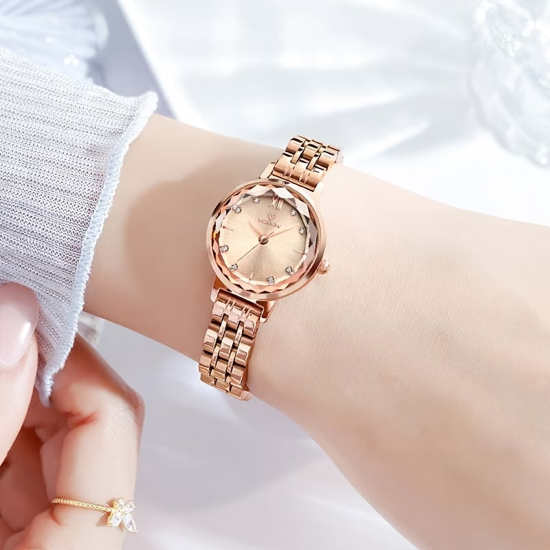 Montre mécanique au style intemporel et au design exquis, précise, durable et un cadeau élégant pour femme