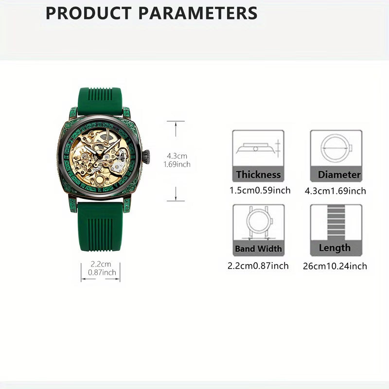 Montre Mécanique Élégante Haut de Gamme pour Femme, Style Décontracté, Texture Lumineuse