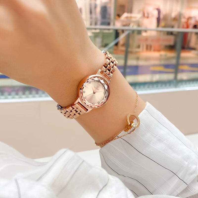 Montre mécanique au style intemporel et au design exquis, précise, durable et un cadeau élégant pour femme